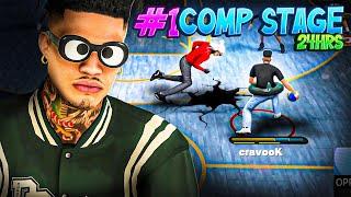 I Became The #1 COMP STAGE Player For 24 Hours... (nba 2k23)