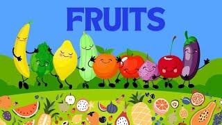 Fruits Names|Learn Fruits English Vocabulary| Key’ron’s wild adventures