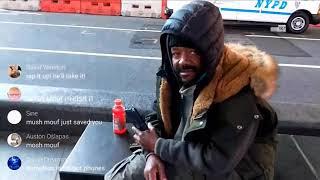 carl iii Meets Random CROAG Boi in Times Square