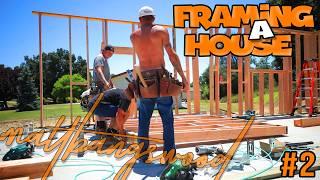 Building A House #2: Beams, Posts, Wall Framing