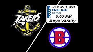 Watertown Lakers Boys Varsity vs. Brookings