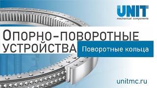 Опорно-поворотные кольца для машин и оборудования UnitMC