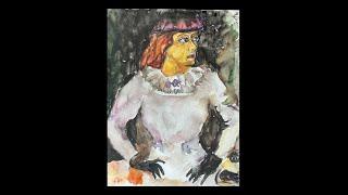 Marc Chagall – My Fiancee In Black Gloves by PRINCESS SILKE VON ROTHSCHIELD