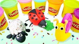 Play doh hamur oyunları. Oyun hamuru ile hayvanlar