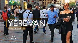 Yerevan Downtown Walk: Sunshine, Streets, and Life, Oct 6, 2024, 4K 60fps