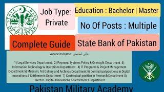 State Bank of Pakistan Jobs 2023 | SBP Jobs 2023 Apply Online | How to get a Bank Job in Pakistan