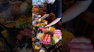 오겹수육과 소고기 샤브샤브│Beef hotpot & braised pork