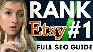  RANK to Etsy Page 1 with THESE Simple SEO Tips (Beginners Guide)