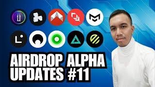 Airdrop alpha updates #11 | $ILV $L3 $REZ $DMAIL and more!