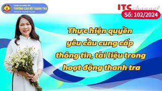 Thực hiện quyền yêu cầu cung cấp thông tin, tài liệu trong hoạt động thanh tra