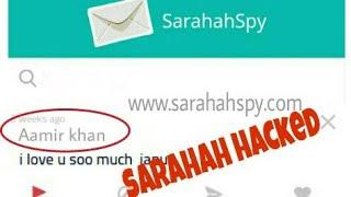 Sarahah hack : How to reveal sender's facebook profile or email address|100% real.