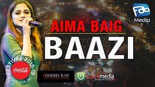 Baazi | Aima Baig | Coke Festival Karachi 2019 | FAB Media TV | #Cokefestival #AimaBaig