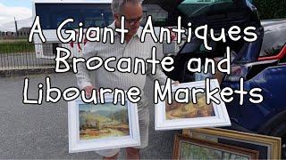 Libourne Markets and a GIANT Antiques Brocante