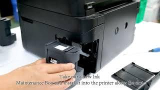 How to Change Maintenance Box of Epson Ink Tank Printers