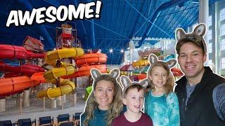 WATER SLIDES! Ride Along & Full Tour - Great Wolf Lodge Perryville MD