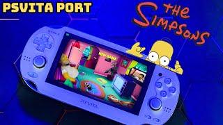 The Simpsons Hit & Run ported on the PsVita // Outstanding Port!!