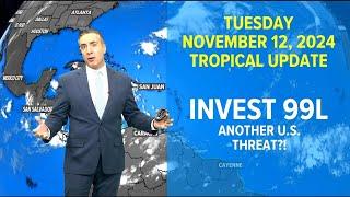 Tropics Update: Invest 99-L could threaten the United States