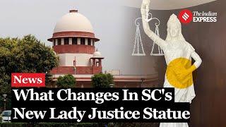 "Law is Not Blind": Supreme Court's New Lady Justice Statue Unveiled, Ditches Blindfold and Sword