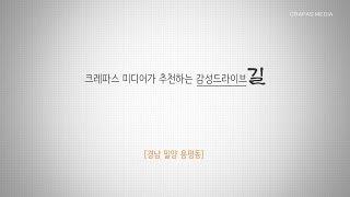 감성적인 광고영상 / 크레파스미디어가 추천하는 감성드라이브길 [경남 밀양 용평동]