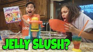 JELLY SLUSH MAKER CURES THE FLU?!!! Fun or Big Mess FAIL?!