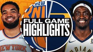 Game Recap: Knicks 128, Pacers 115