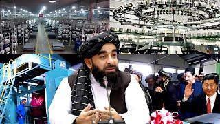 افتتاح بزرگترین فابریکه میلیون دلاری افغانستان وچین  Million dollar factory of Taliban and China