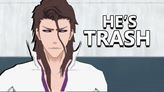 They really made Aizen the worst character in the game