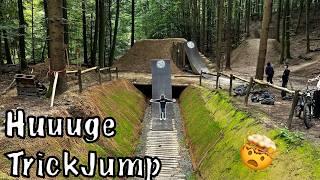 GRÖßTER Tricksprung in Deutschland??? | Trailpark Waldsee | Bigbike Vlog