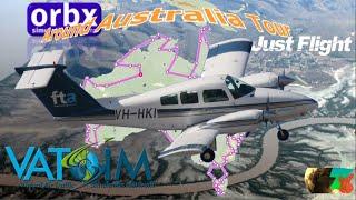 GA Around Australia - JustFlight Beech Dutchess. Wyndham to Kalumburu