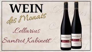 Cellarius Samtrot Kabinett | Wein des Monats Oktober | 2023