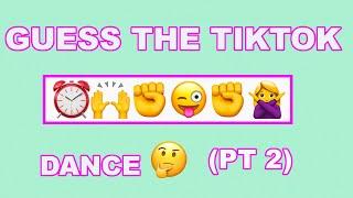 Guess the tiktok dance by using emojis part 2 | TikTok Mashup and Remix