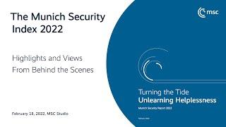 The MSC Security Index 2022: Highlights and Views From Behind the Scenes