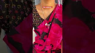 Beautiful silver mangalsutra #youtubeshorts #viralvideo #shorts