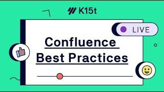 Let's Structure Atlassian Confluence for Success – Best Practices – Livestream