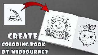 Make Money With Coloring Books: Midjourney Prompts Revealed!