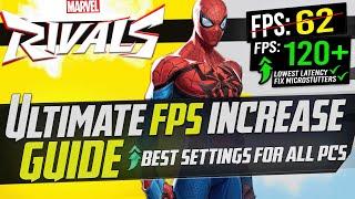  MARVEL RIVALS: Dramatically increase performance / FPS with any setup! *Best Settings* ️