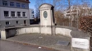 Denkmal  für Johann Georg Fischer #süßen #denkmal #wanderautor  #JohannGeorgFischer #dichter