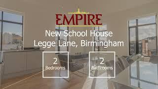 Luxury 2 Bedroom Apartment, New School House, Birmingham