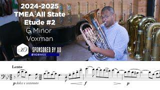 2024-2025 TMEA Euphonium Etude #2 Lento G Minor Page 4 [SPONSORED BY XO]