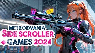 2024's Most Thrilling Action Side-Scroller & Metroidvania Games 