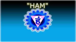 MANTRA HAM. Chakra garganta. VISHUDHA