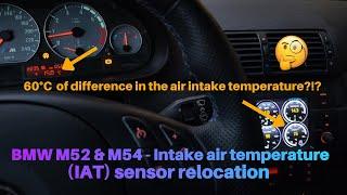 BMW engines M52 & M54  - The Intake air temperature (IAT) sensor was wrong all the time...