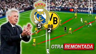  ASI LLEGA el REAL MADRID para EL CLÁSICO // REAL MADRID 5 BORUSSIA DORTMUND 2