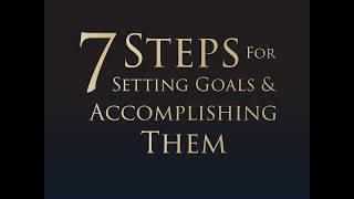 7 Steps For Setting Goals & Accomplishing — T. Harv Eker