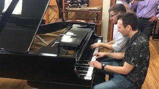 When Kyle Landry & Jonny May bump into each other at piano store, this happens...