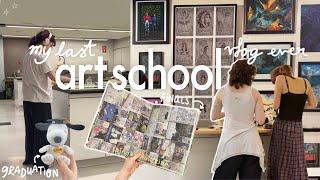 my last art school vlog… ever