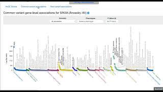 The genetic support workflow in the Knowledge Portals