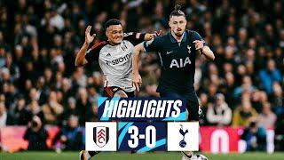 FULHAM 3-0 TOTTENHAM HOTSPUR // PREMIER LEAGUE HIGHLIGHTS