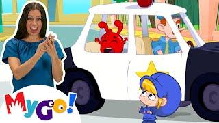 Morphle Goes To Jail | MyGo! Sign Language For Kids | @MorphleTV | ASL
