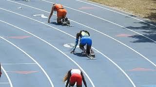 Mirai Bernard (Anchor) and her Bullis Teammates Break 4X1 School Record and Florida Relays Record